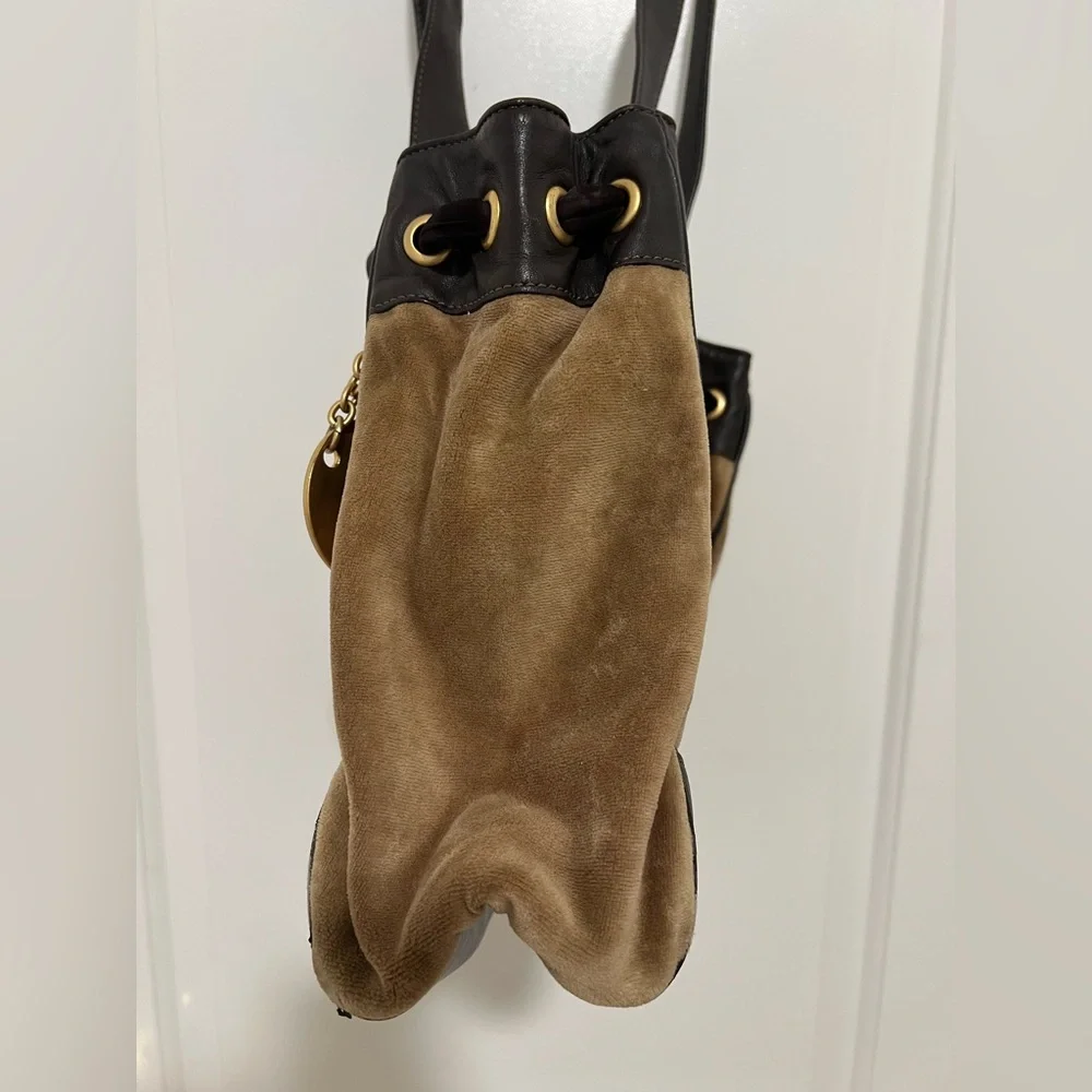 Juicy Couture, Tote Bag, Tan and Brown - Picture 7 of 10